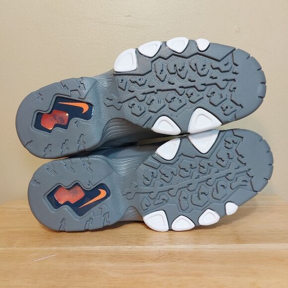 Nike Air Max 2 CB '94 Barkley Cool Grey White Orange 305440-005 Men's Size 9 - Picture 6 of 7